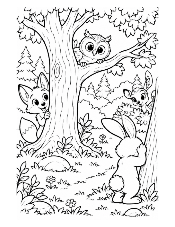 Vista previa: Escondidas en el bosque